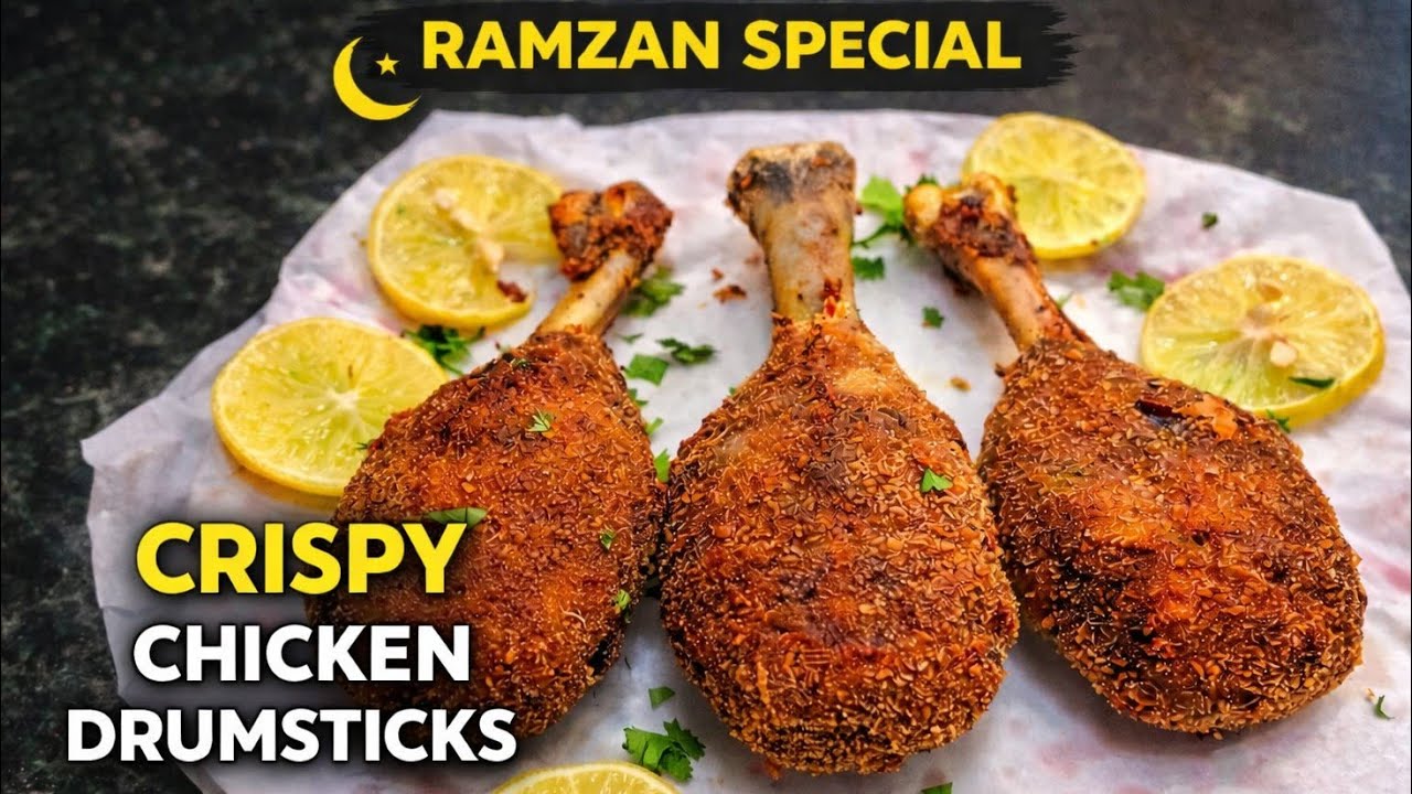 Ramzan Special Crispy Chicken Drumsticks | Easy Iftar Recipe | Crispy Chicken Fry Recipe