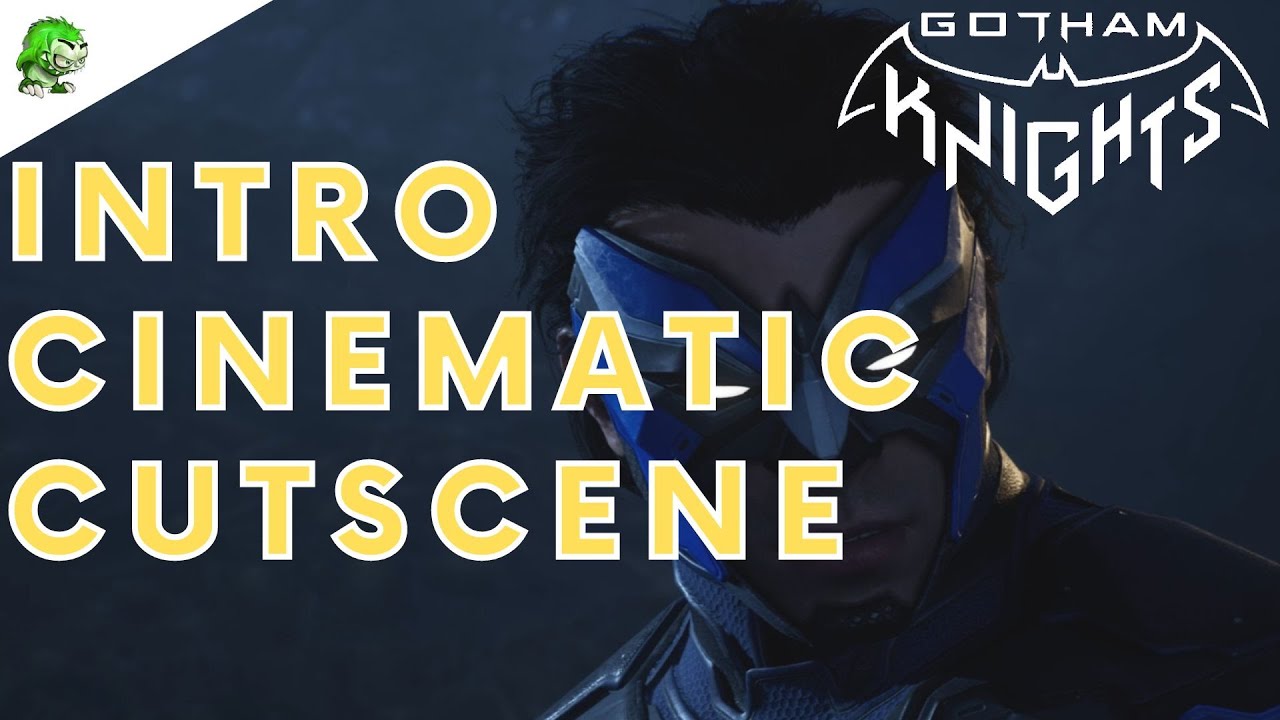 Gotham Knights Intro Cinematic Cutscene