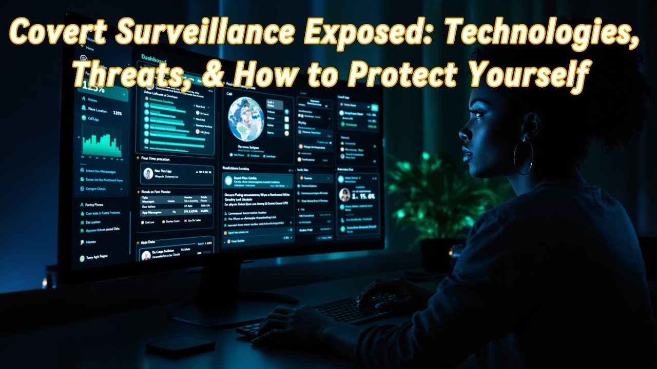 Covert Surveillance Exposed: Technologies, Threats, & How to Protect Yourself