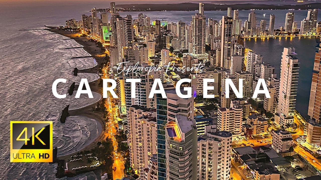 Cartagena, Colombia 🇨🇴 in 4K ULTRA HD 60FPS Video by Drone