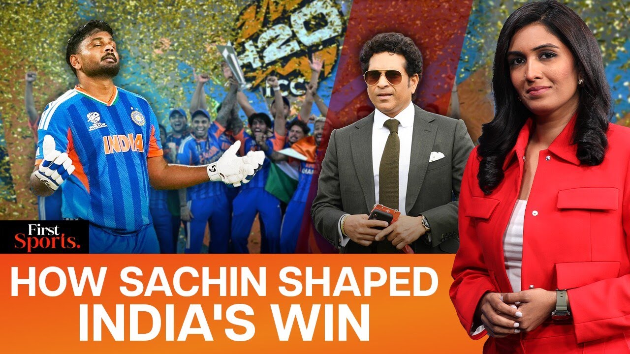 Doubts to World Cup Hero: Sachin's Guidance Helps Samson At T20 WC | First Sports With Rupha Ramani