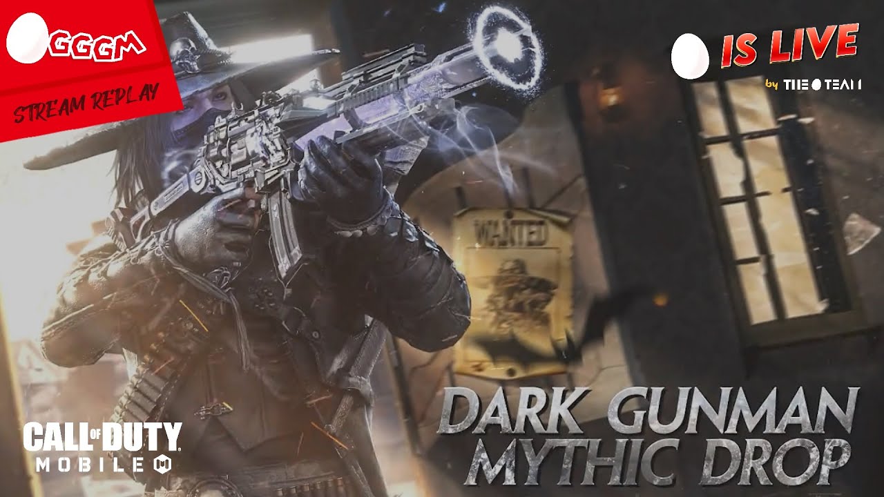 Holger 26 “Dark Frontier”, Kreuger “Black Hat” & Dark Gunman Mythic Drop | Call of Duty Mobile Live