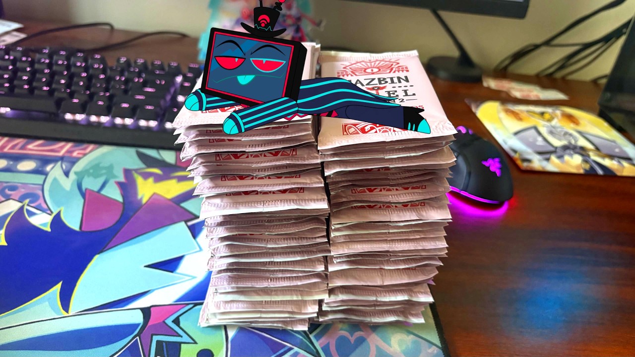 Unboxing 60 Hazbin Hotel Season Two Trading Card Packs (2nd Edition)