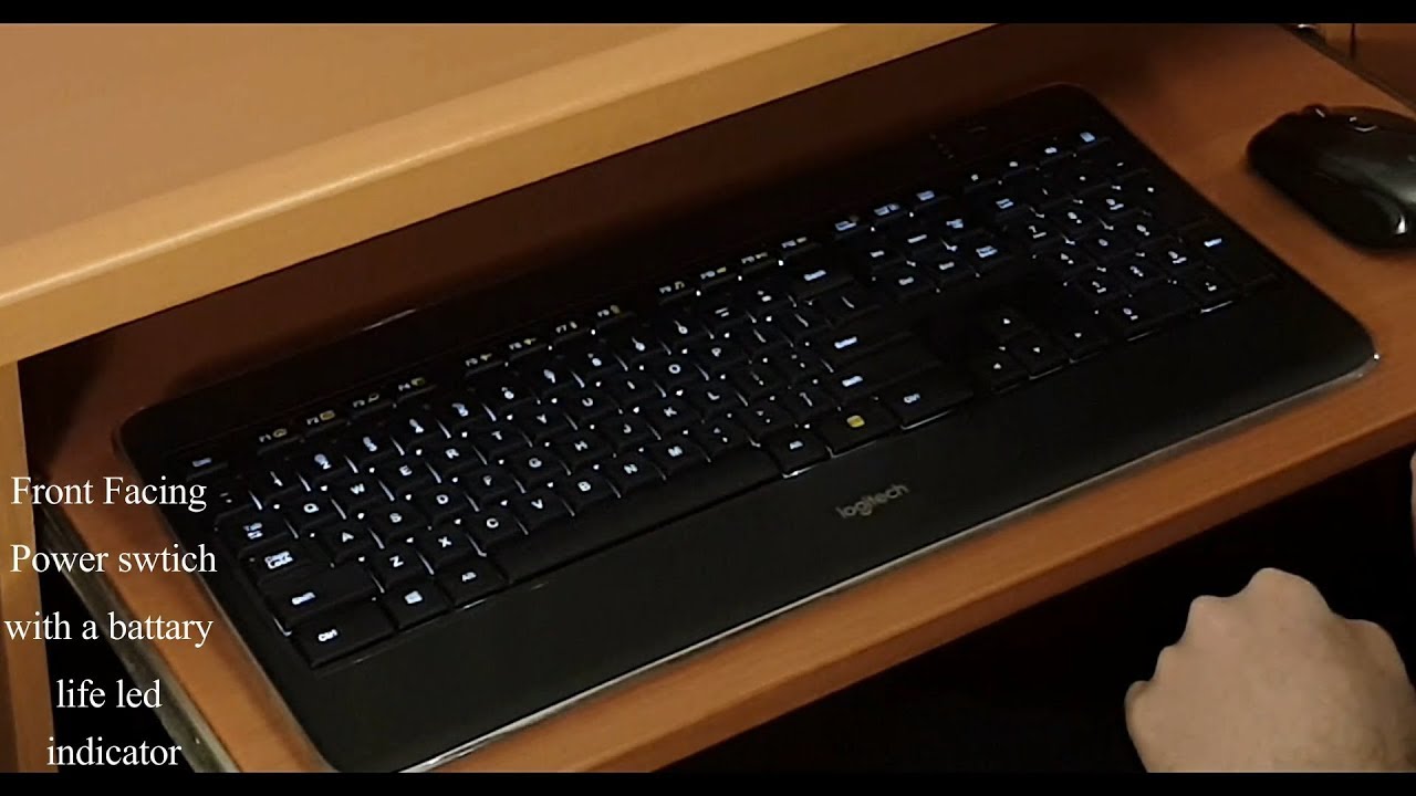Logitech K800 Illuminated unboxing and review