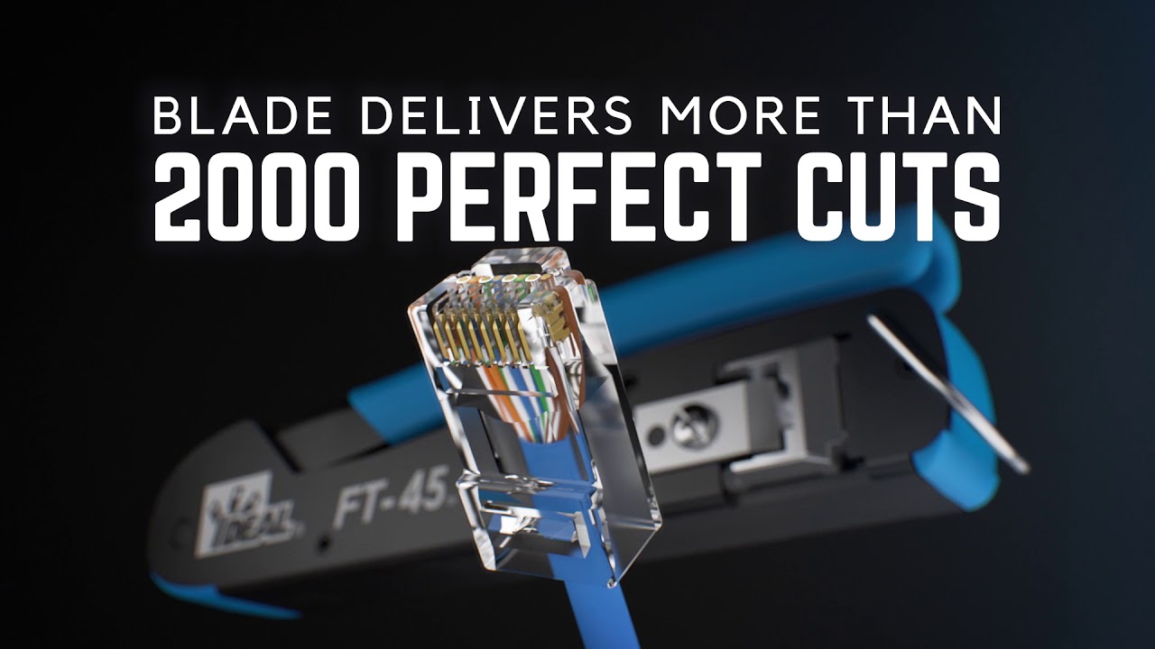 IDEAL FT-45&trade; Feed-Thru Modular Plug Crimp Tool