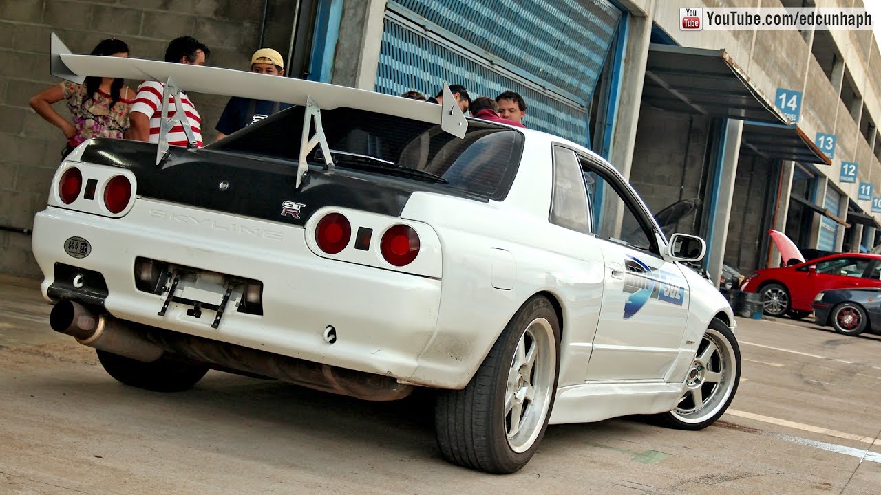 Nissan Skyline GTR R32 Drifts & Powerslide - Autodromo De Cascavel Friends Track Day