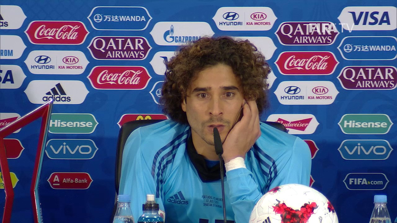 POR v MEX - Guillermo Ochoa - Mexico Post-Match Press Conference