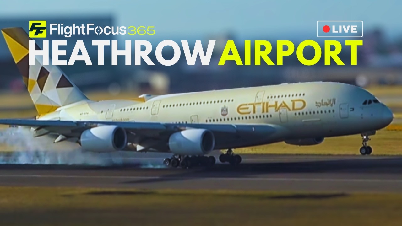 Heathrow Airport Live - Saturday 19th September 2026