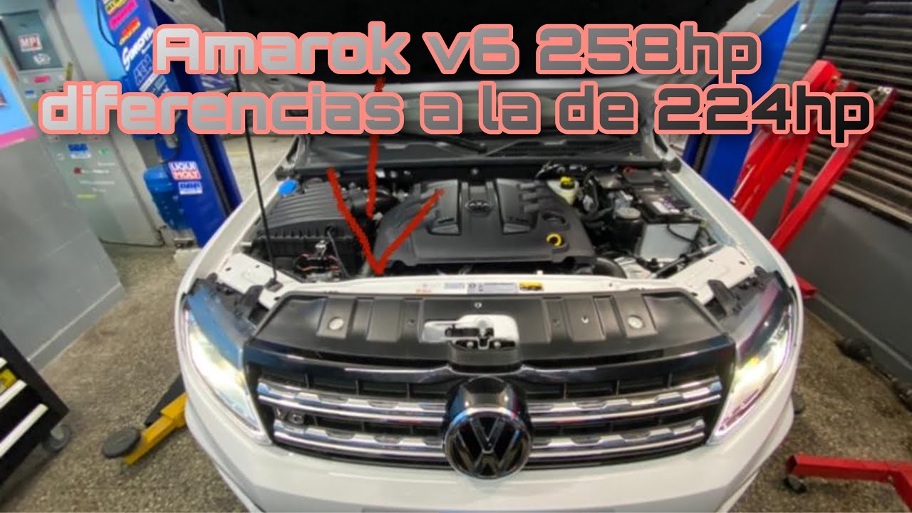 Amarok v6 258hp diferencias a la de 224hp by HERNANINYECCION