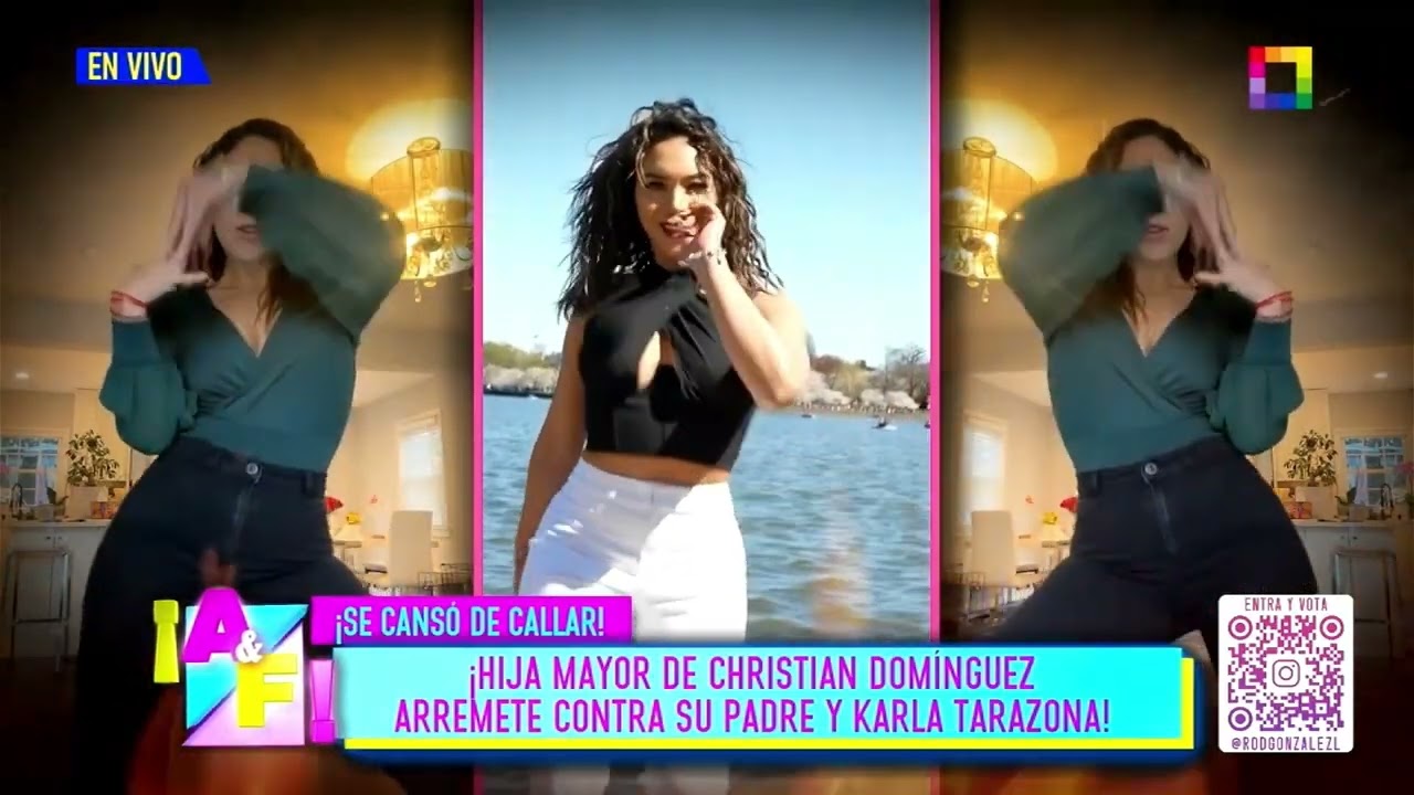 Amor y Fuego - OCT 06 - HIJA MAYOR DE DOM&Iacute;NGUEZ ARREMETE CONTRA SU PADRE Y KARLA | Willax