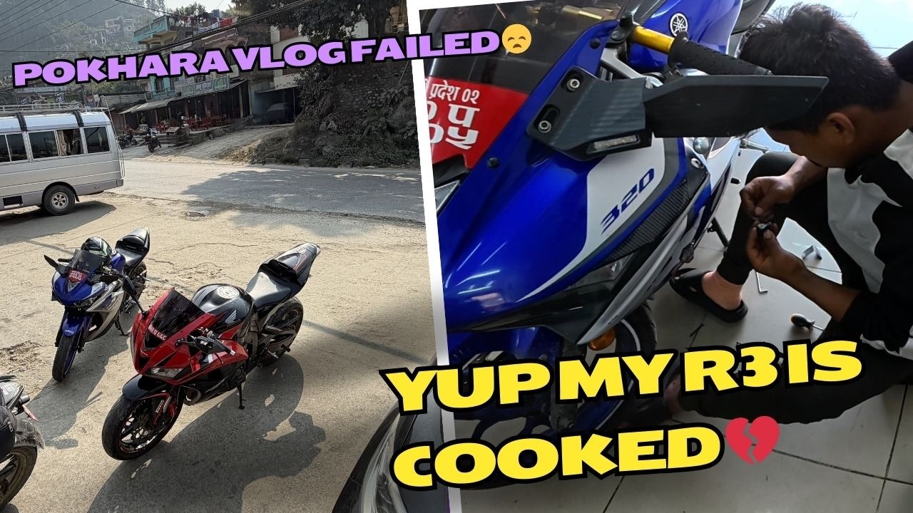 MY YAMAHA R3 IS COOKED... OR IS IT? 🤔PKR KO VIDEO CANCELLED 😭
