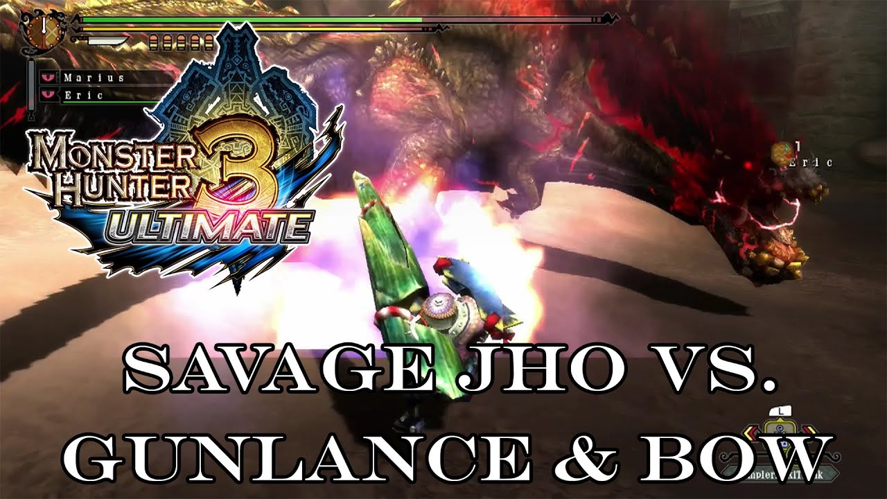 『MH3U | MH3G』Arena Challenge - Savage Deviljho (Speedkill/Gunlance|Bow) 3:33