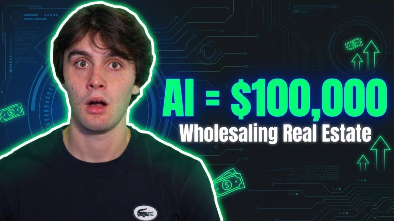 How to Make $100,000 a Year Wholesaling Real Estate Using AI!