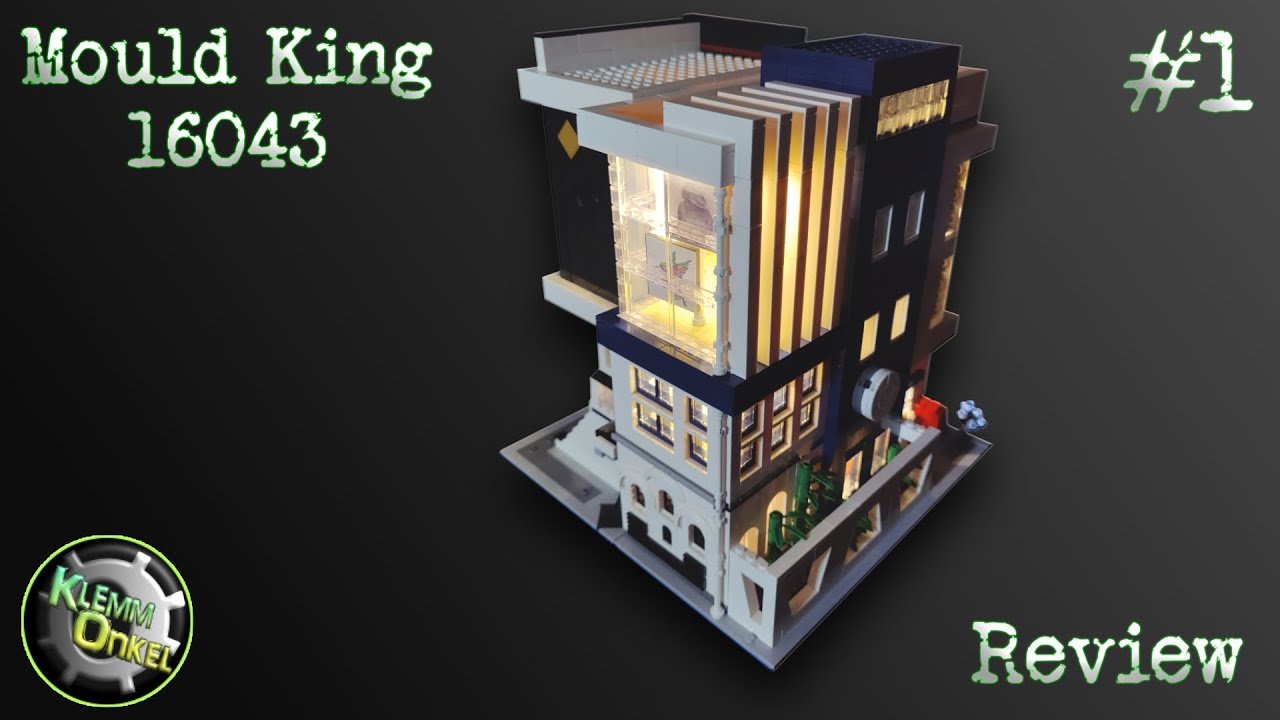 Review | Aufbau - Teil 1 | Mould King 16043 - Novatown 