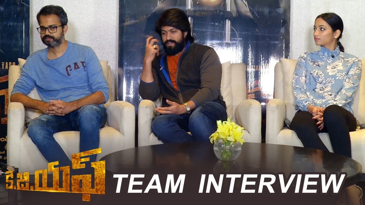 KGF Movie Team Interview | Rocking Star Yash | Srinidhi Shetty | Prashanth Neel | TFPC