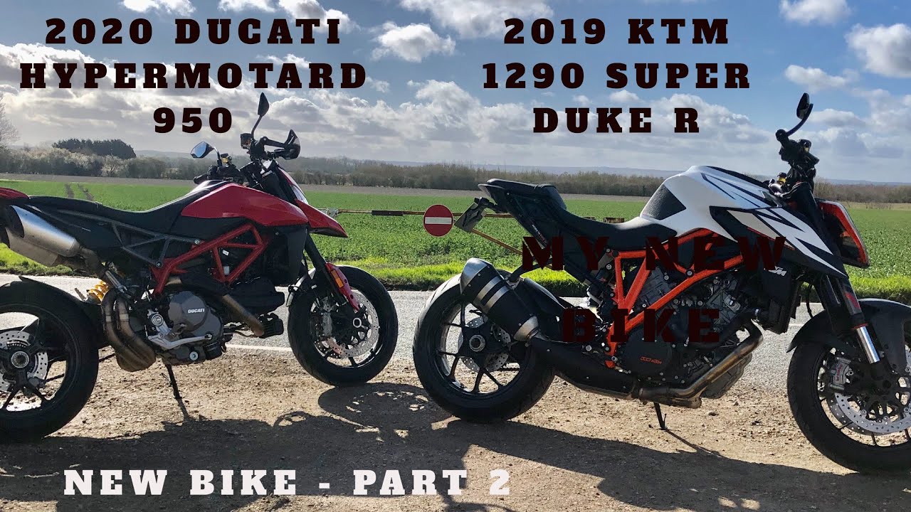 2019 KTM 1290  SUPER DUKE R, MY NEW BIKE PART 2, Inc - 2020 Ducati Hypermotard & Yamaha MT09