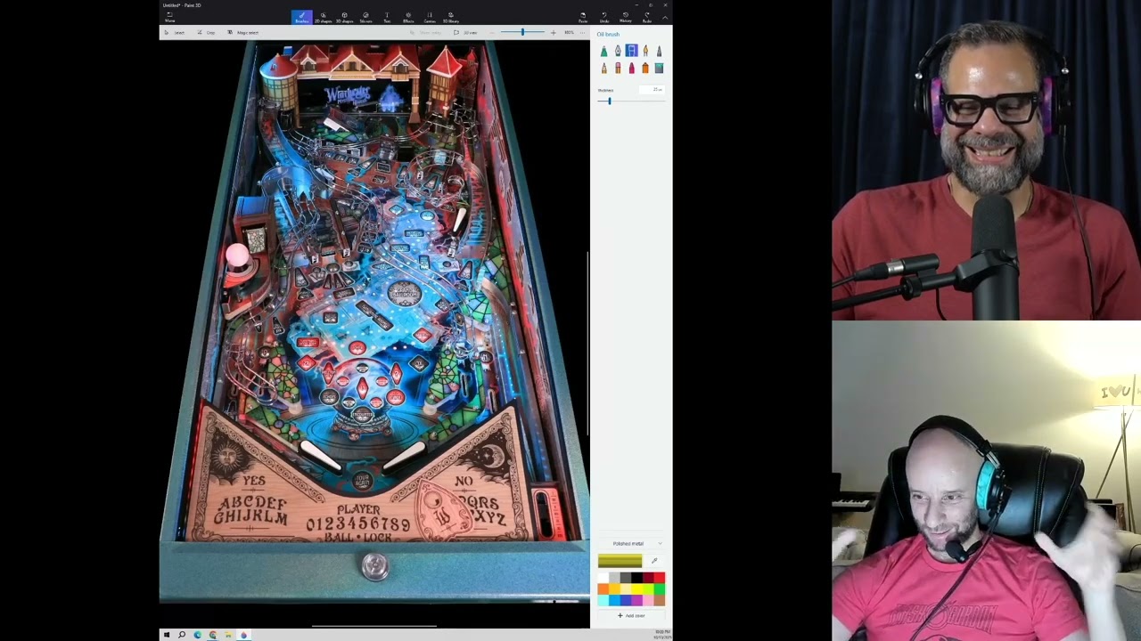 Electric Bat Cast Presents : Pinpals Episode 6 : Winchester Mystery House Pinball Machine