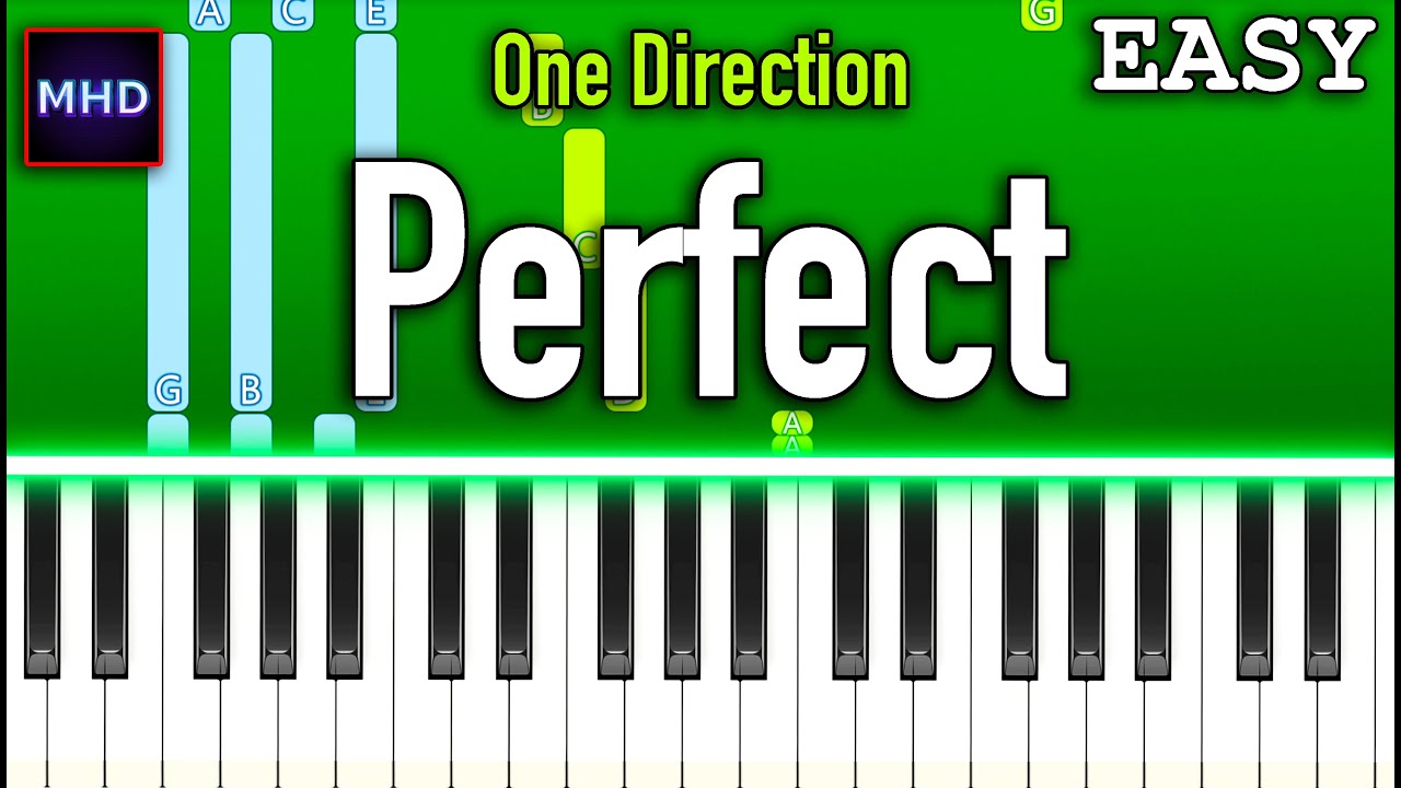 One Direction - Perfect - Piano Tutorial [EASY]