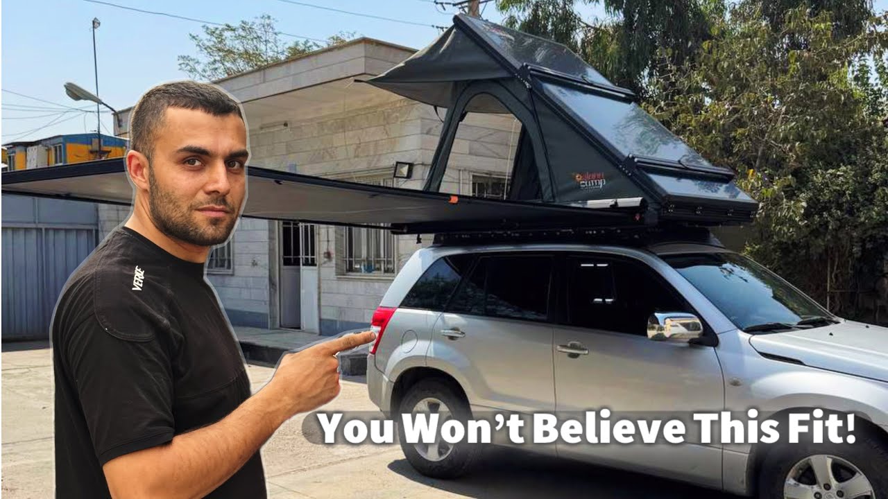 Roof Top Tent on ANY SUV? Testing It on a Suzuki Grand Vitara 4x4