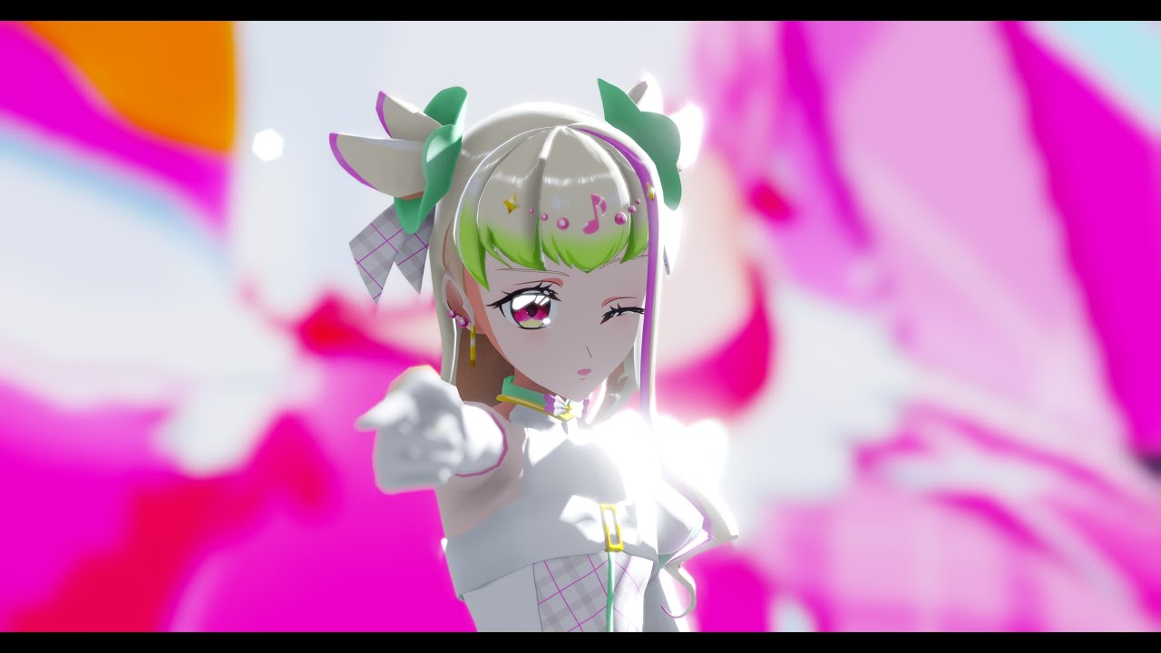【MMDプリキュア】グリーンライツ・セレナーデ　キュアズキューン