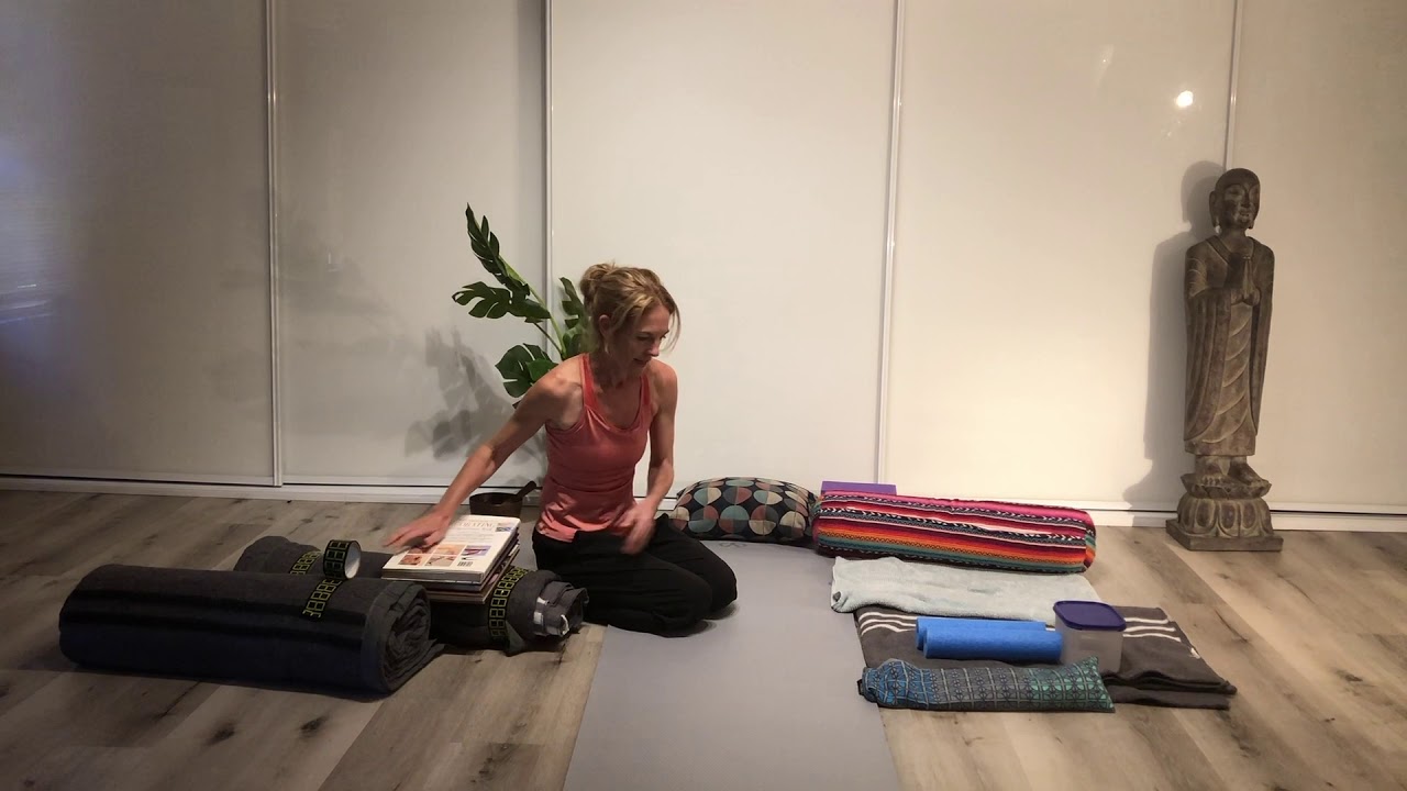 DIY yoga props