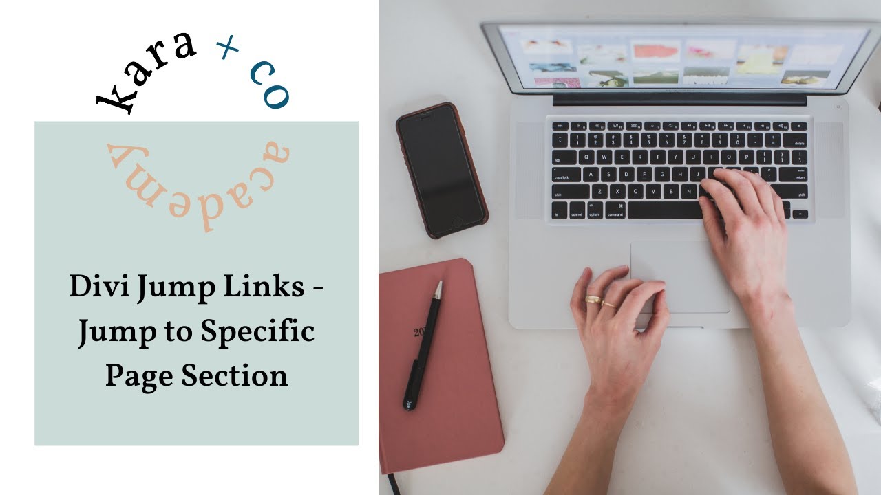 Divi Jump Links: How to Create A Link to Specific Page Sections in Divi