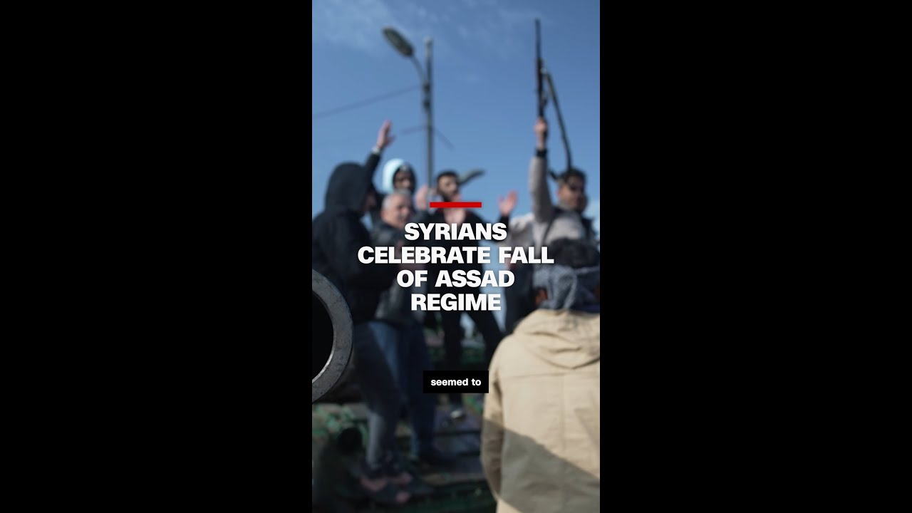 Syrians celebrate fall of Assad regime