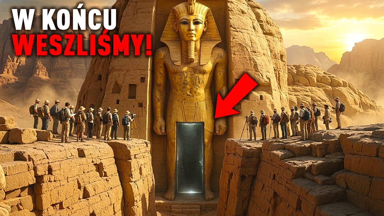 Archeolodzy znaleźli starożytną bramę w Sakkarze — to, co jest w środku, szokuje świat!