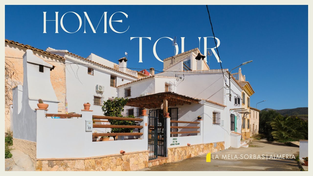 What Makes This White House So Unique and Appealing. Renovated house for sale in Sorbas, Almería