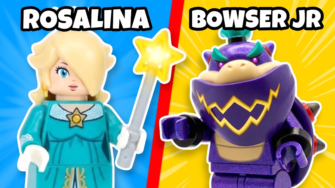 Unboxing LEGO MARIO GALAXY MOVIE Minifigures!