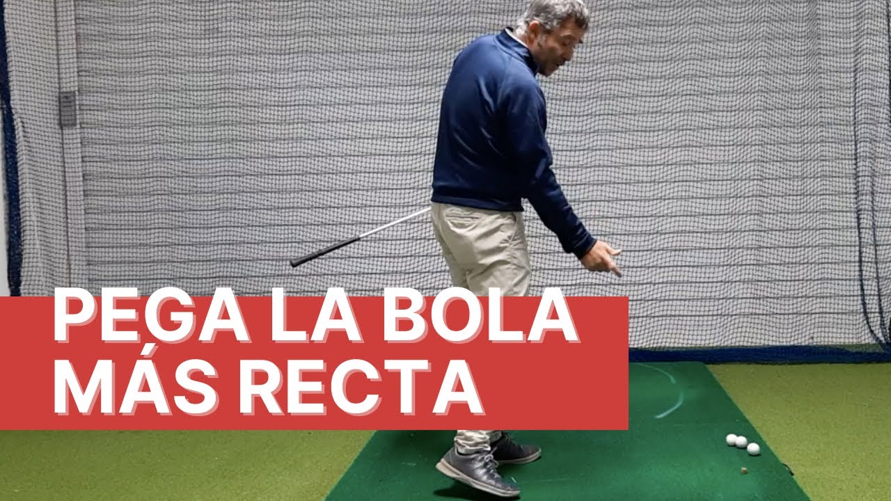 Pega la bola MÁS Recta-  Consejos de Golf en Español