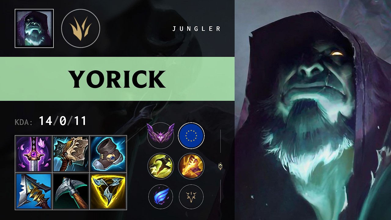 Yorick Jungle vs Zaahen - EUW Master Patch 26.14