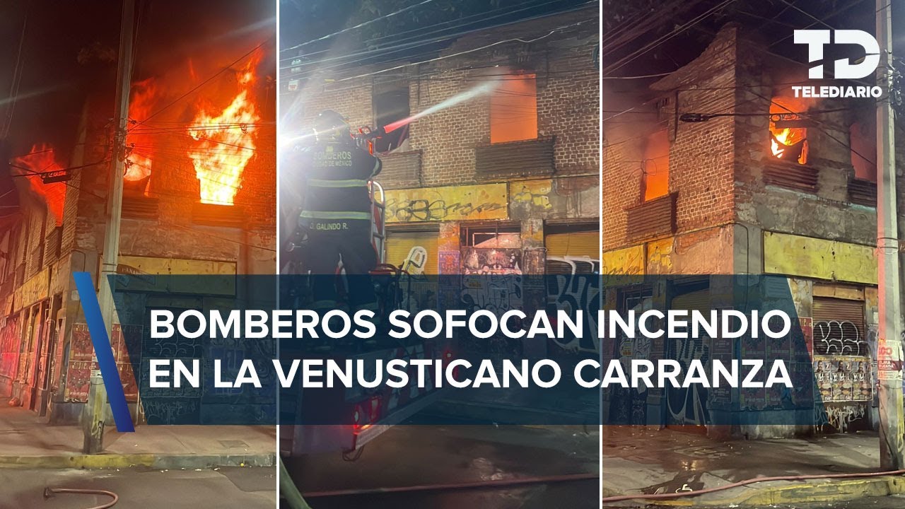 Bomberos sofocan incendio en la colonia Morelos