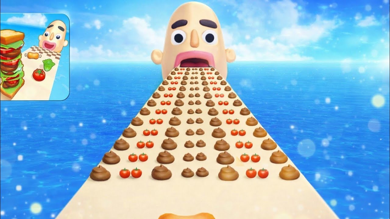 Sandwich Runner - Stacky Ice Cream Runner 🆚 Run Now |STACKY Must Escape the Ice Cream Chaos Now