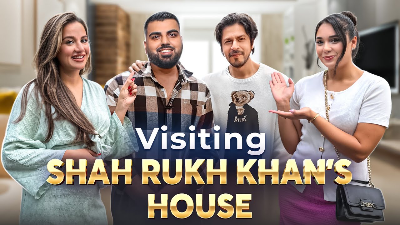 Shah Rukh Khan & Salman Khan's Mumbai Home Tour | Massi Eats Dirty Street Food | مهمانی خانه شاهرخان