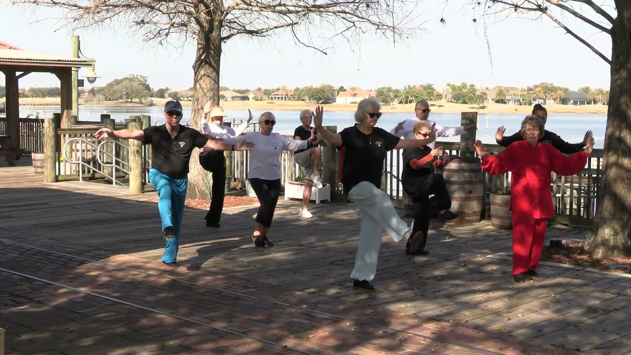 Tai Chi (Yang Style 24 Form) with Hanqing Tai Chi in the Villages, Florida 19 February 2026