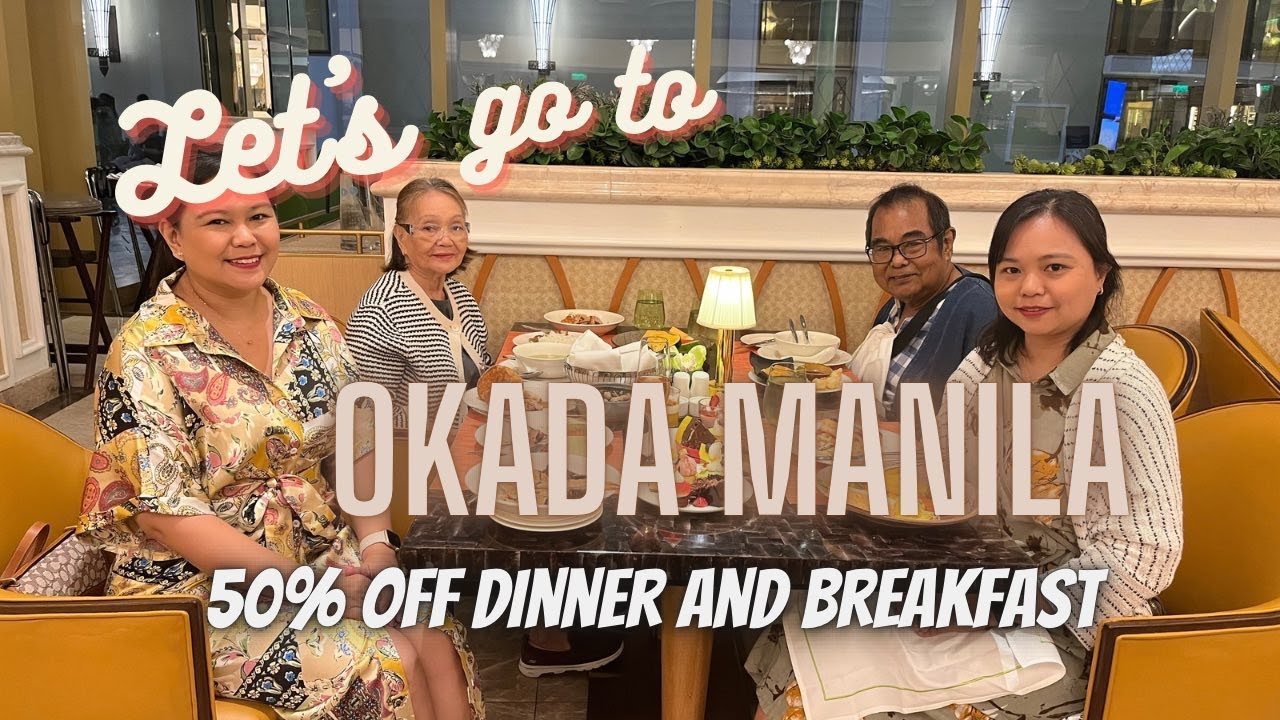 Okada Vlog - Medley Dinner Buffet at 50% OFF!!! Breakfast at Nono’s at 50% OFF | Family & Food vlog
