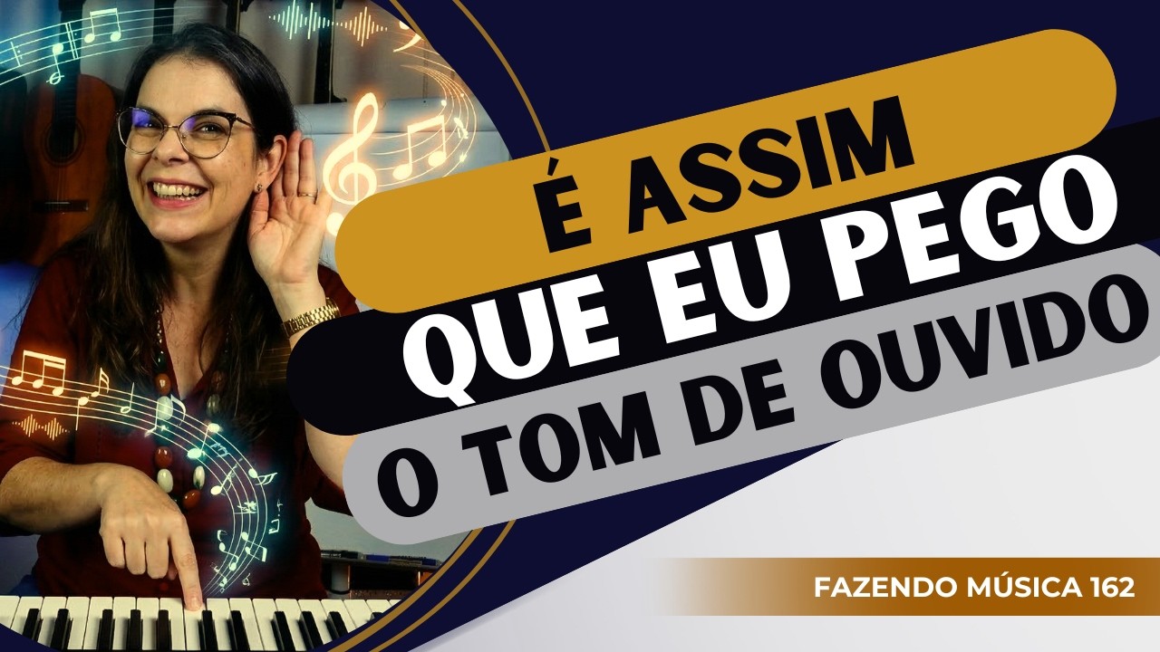 Como saber qual é o tom em que alguém está cantando