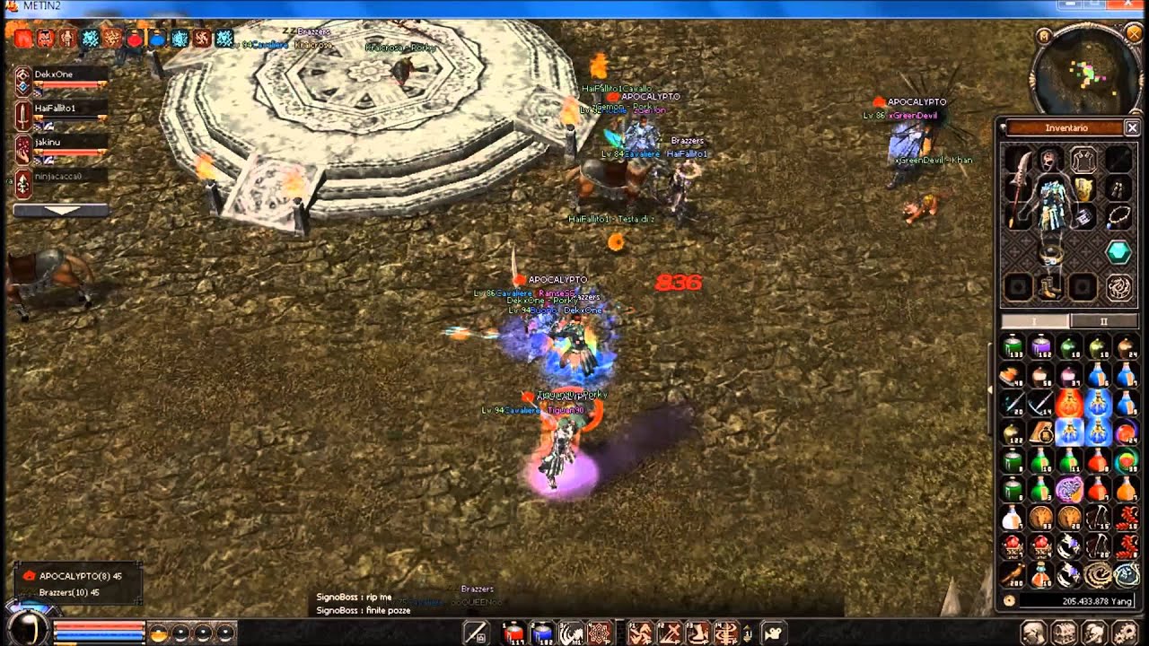 Metin2, mentale 94 in war.