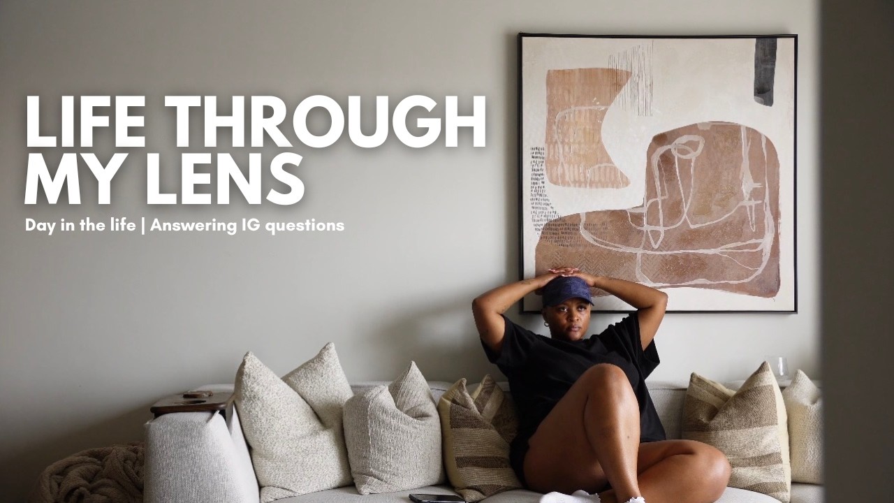 LIFE THROUGH MY LENS | Shoot Days | Clean with me | Answering Instagram Questions