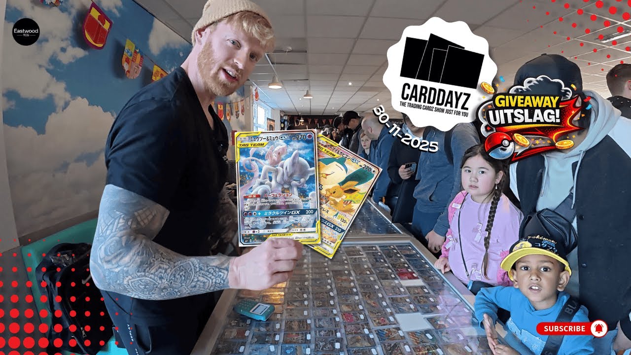 Vendor POV Carddayz Maarssen 30 november 2025 | Pokémon TCG deals, ruilen & giveaway uitslag! #tcg