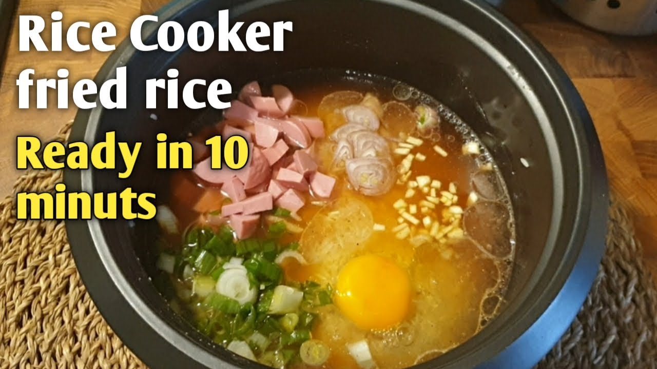 Nasi Goreng Rice Cooker Mudah Dan Praktis Cocok Untuk Menu Sahur | Indonesian food recipes