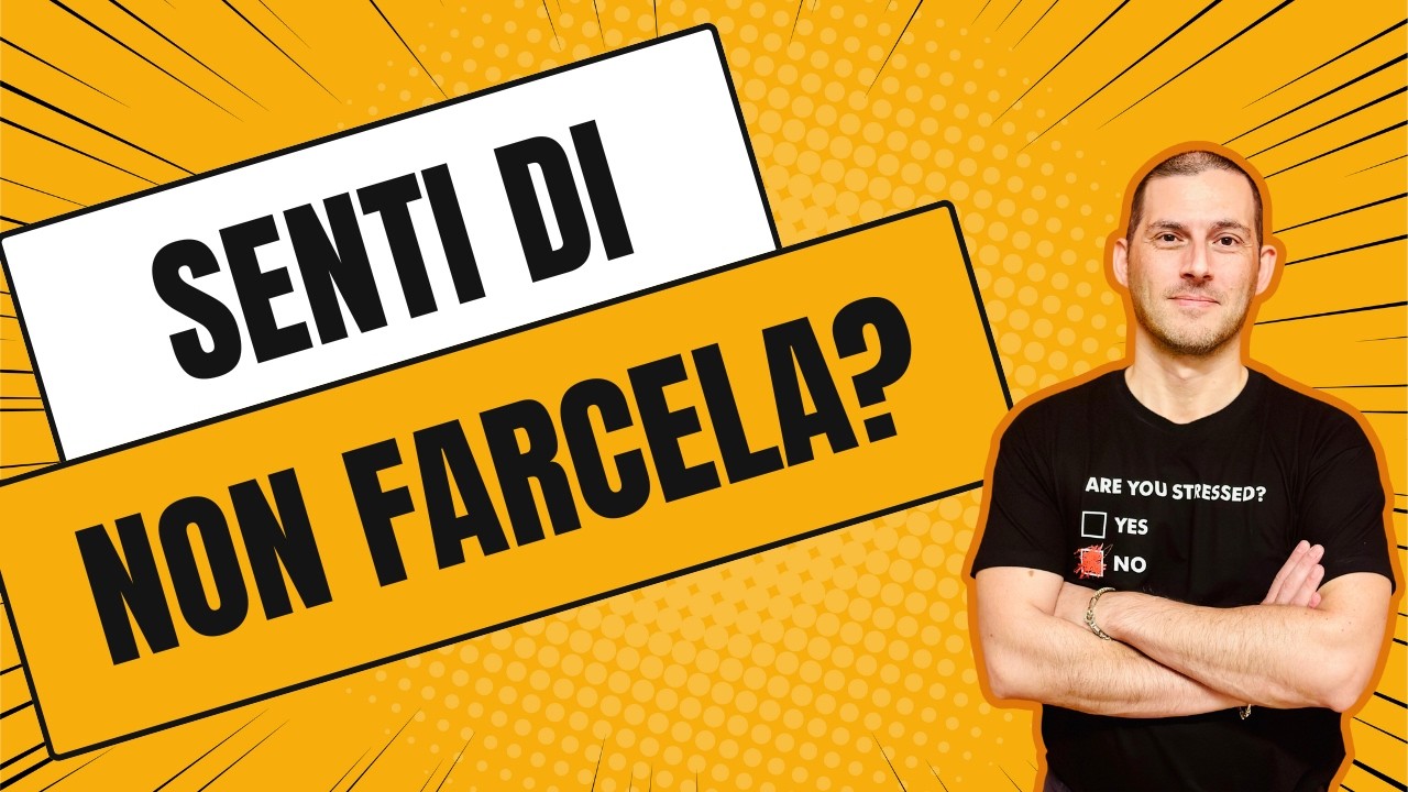 Senti di non farcela? Ecco come gestire tutto senza stress