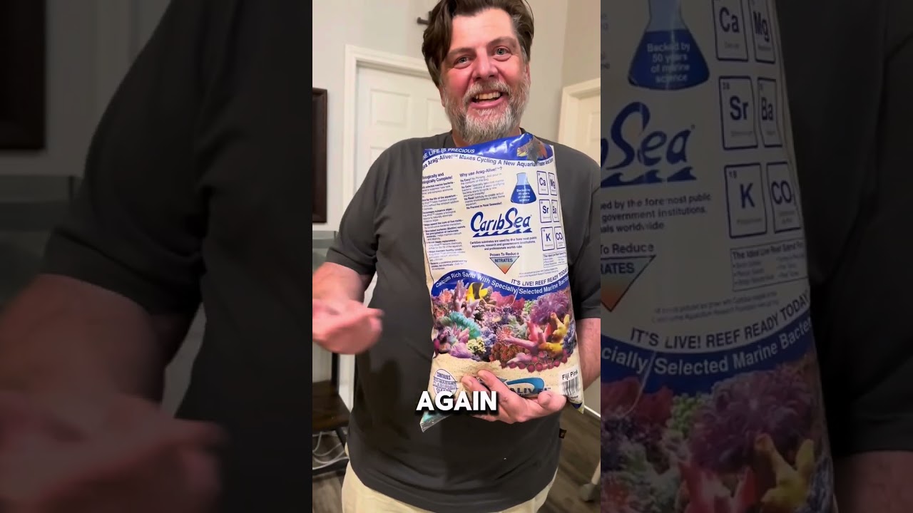 15 minute setup of fluval flex 32.5 gallon salt water tank!!