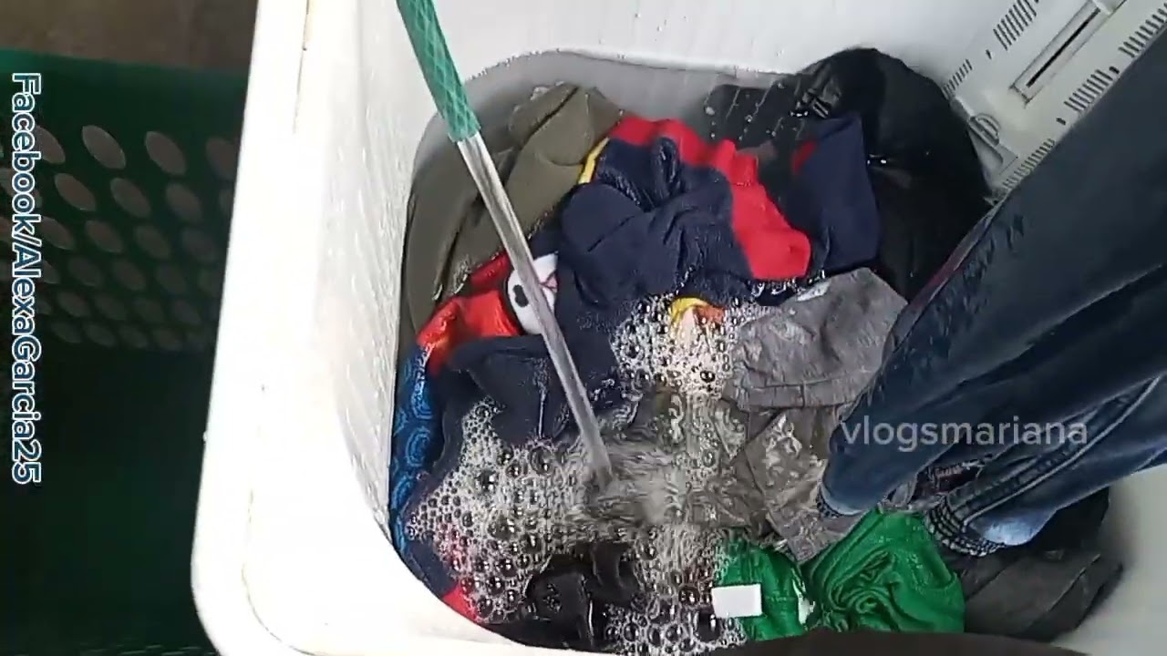 Mi rutina de lavado, mira cuánta ropa tenía por lavar😨🤢🤮