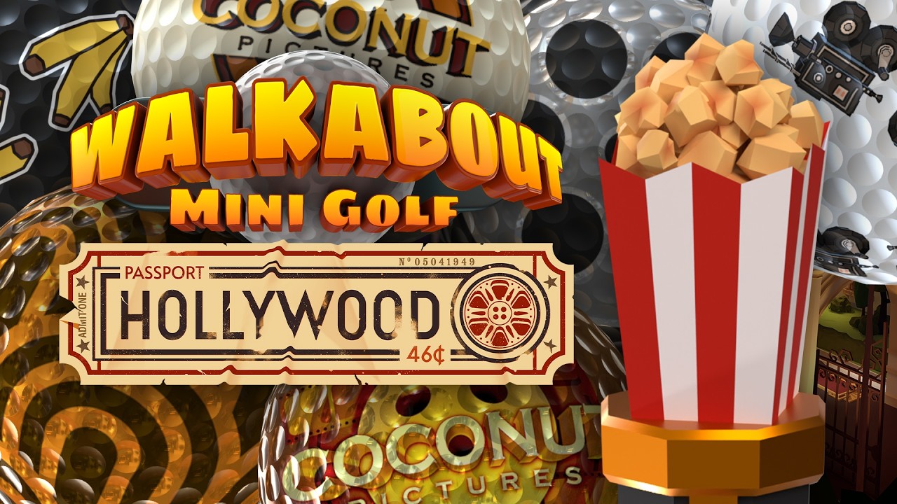 Passport Hollywood • Lost Balls Locations & Putter Foxhunt Guide — Walkabout Mini Golf