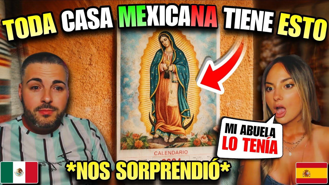 ESPAÑOLES REACCIONAN a 5 COSAS que TIENE TODA CASA MEXICANA 🇲🇽😱 *¿ESTO es CIERTO?*