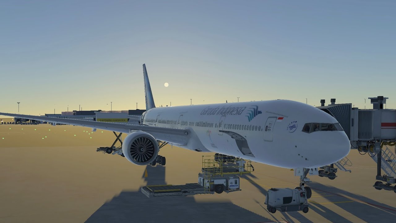 INFINITE FLIGHT BETA| BOEING 777-300ER(GARUDA INDONESIA) FROM JAKARTA TO AMSTERDAM