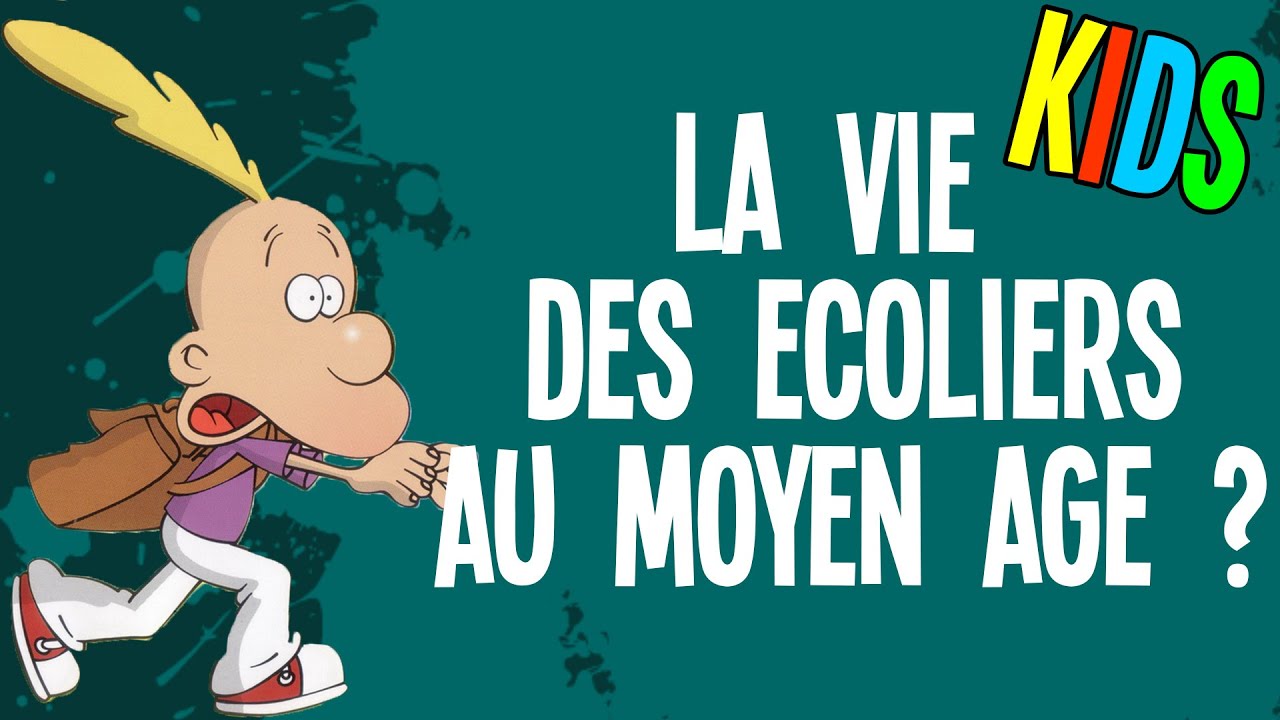 Comment vivaient les &eacute;coliers au Moyen &Acirc;ge - Question Histoire KIDS #11