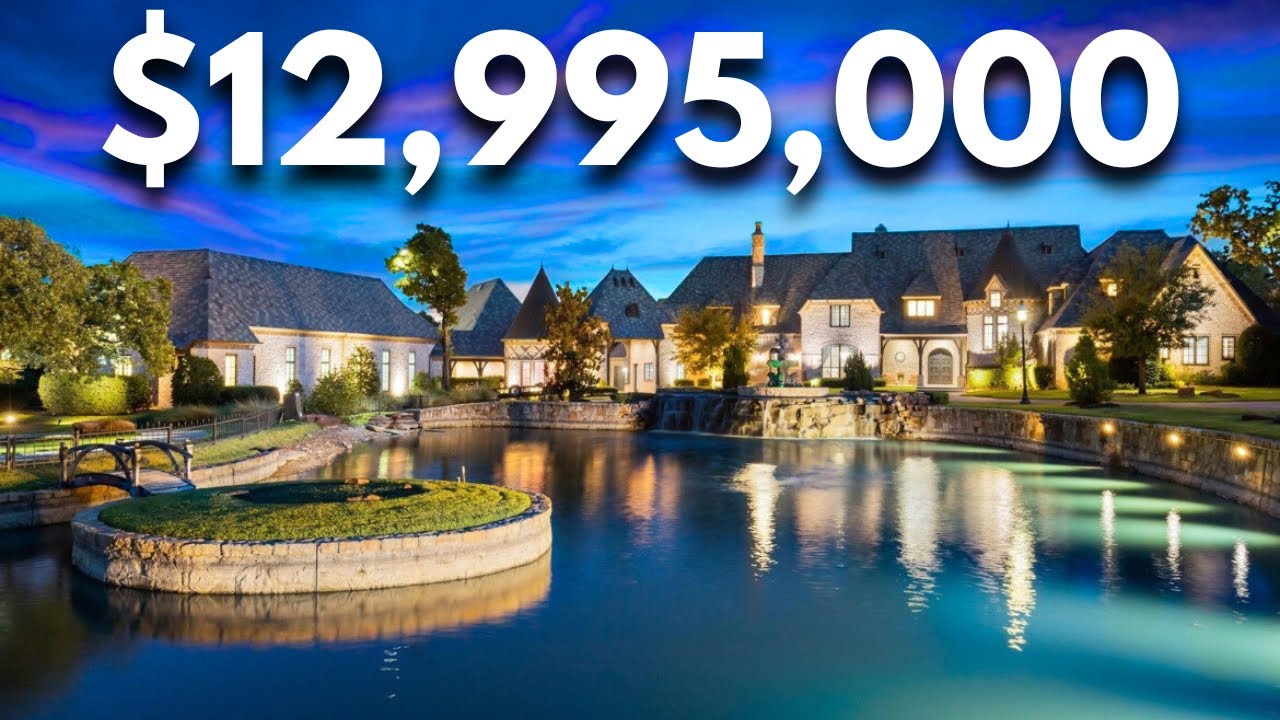 Live Like ROYALTY in THIS Texas Mansion for Under $13 Million!